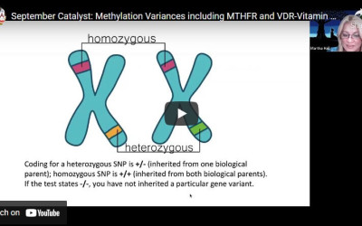 SPLA September Catalyst: Methylation Variances including MTHFR and VDR-Vitamin D-Immune Dysfunction