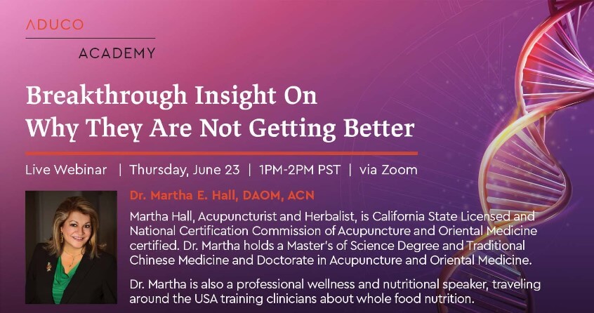 A Must-See VDR Gene Webinar with Dr. Martha Hall