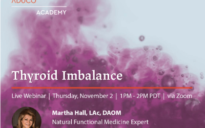 Thyroid Imbalance Webinar with Dr. Martha Hall